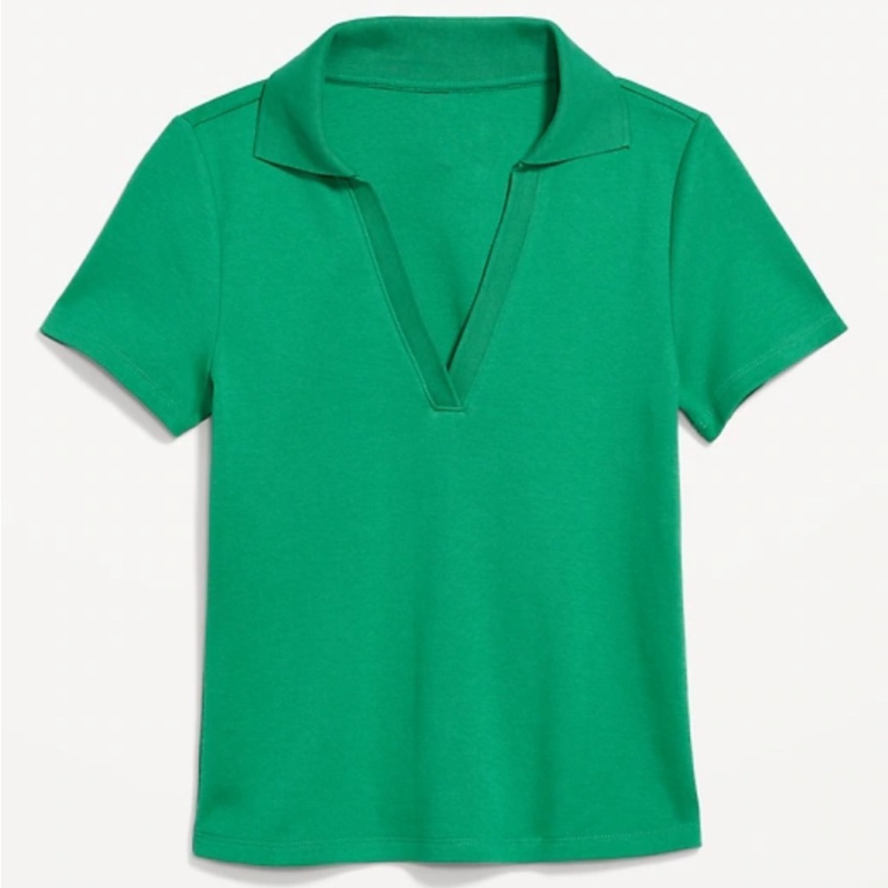 NWT Old Navy Bright Green Polo
